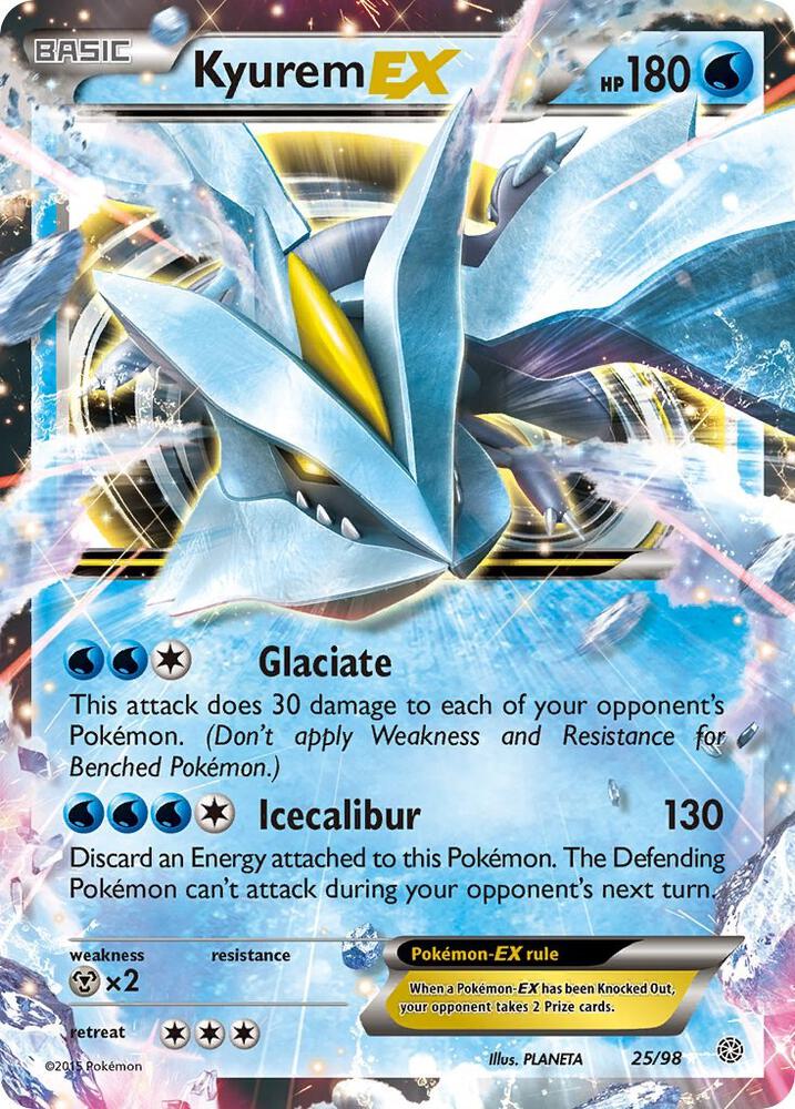 Kyurem EX - 25/98: XY - Ancient Origins