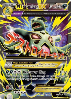 M Tyranitar EX (92 Full Art) - 92/98: XY - Ancient Origins
