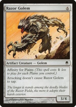 Razor Golem - 137: Darksteel