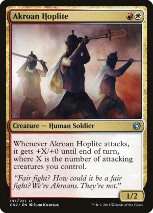 Akroan Hoplite - 197: Conspiracy: Take the Crown