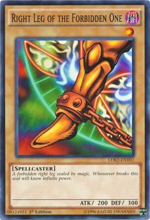 Right Leg of the Forbidden One - LDK2-ENY07: Legendary Decks II