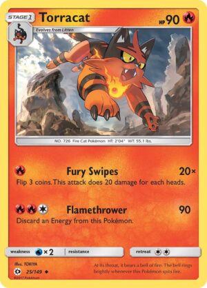 Torracat - 25/149: SM Base Set