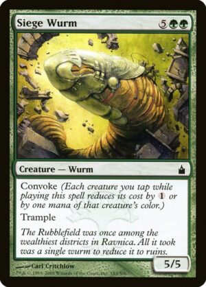 Siege Wurm - 183: Ravnica: City of Guilds