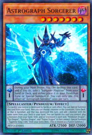 Astrograph Sorcerer - PEVO-EN001: Pendulum Evolution