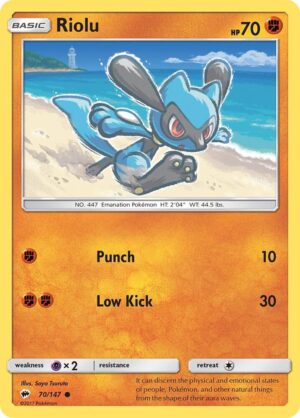Riolu - 70/147: SM - Burning Shadows