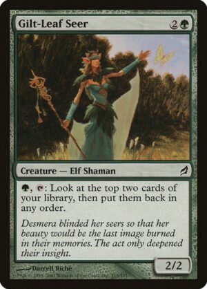 Gilt-Leaf Seer - 215: Lorwyn