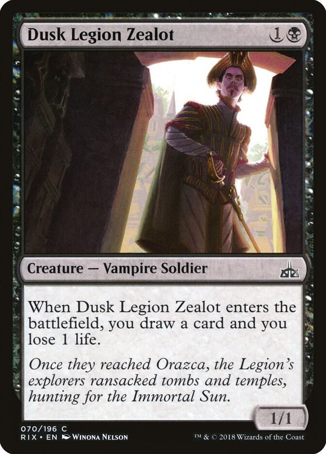 Dusk Legion Zealot - 70: Rivals of Ixalan