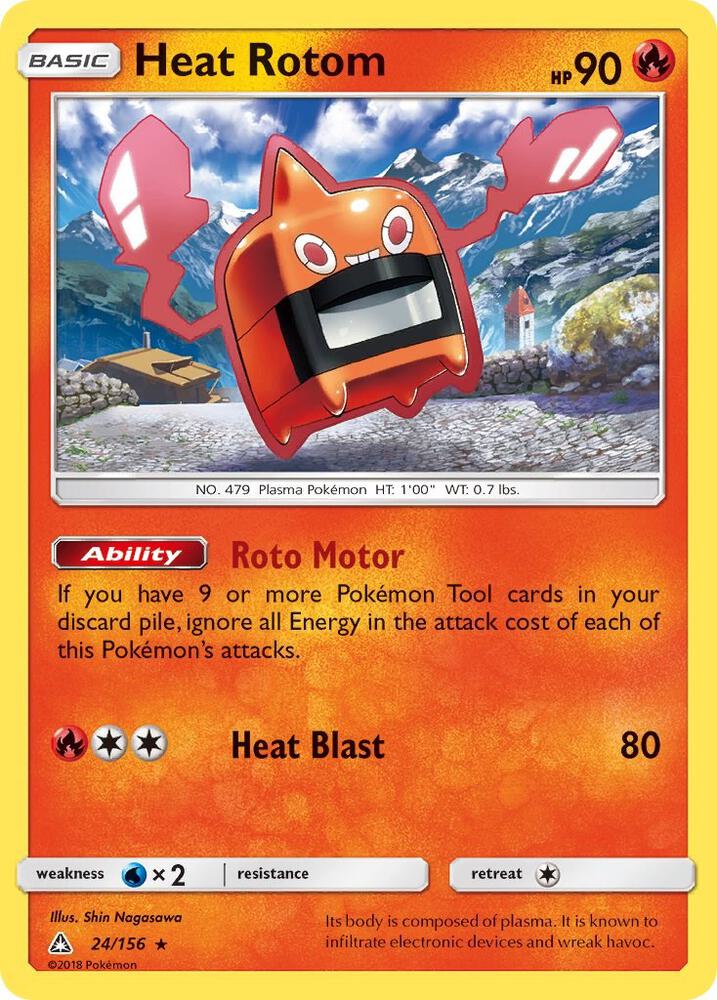 Heat Rotom - 24/156: SM - Ultra Prism