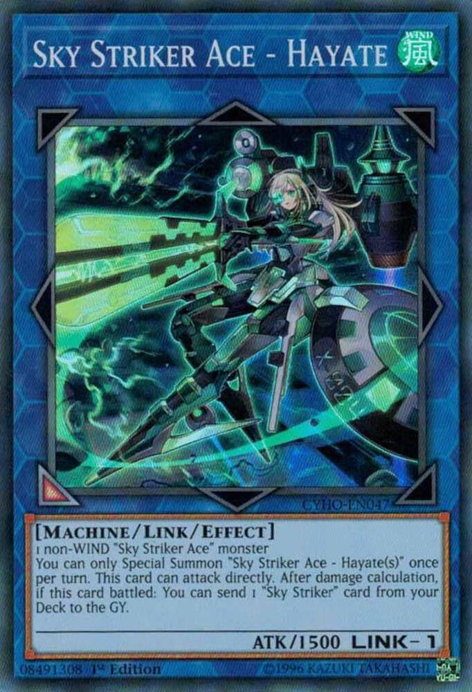 Sky Striker Ace - Hayate - CYHO-EN047: Cybernetic Horizon