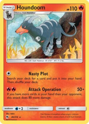 Houndoom - 46/214: SM - Lost Thunder
