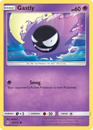 Gastly (68) - 68/214: SM - Unbroken Bonds