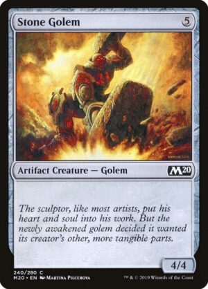 Stone Golem - 240: Core Set 2020