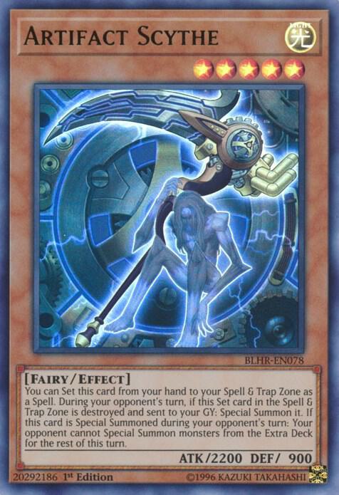 Artifact Scythe - BLHR-EN078: Battles of Legend: Hero's Revenge