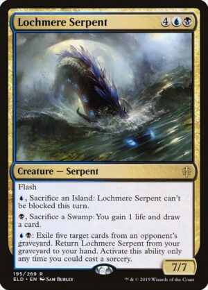 Lochmere Serpent - 195: Throne of Eldraine