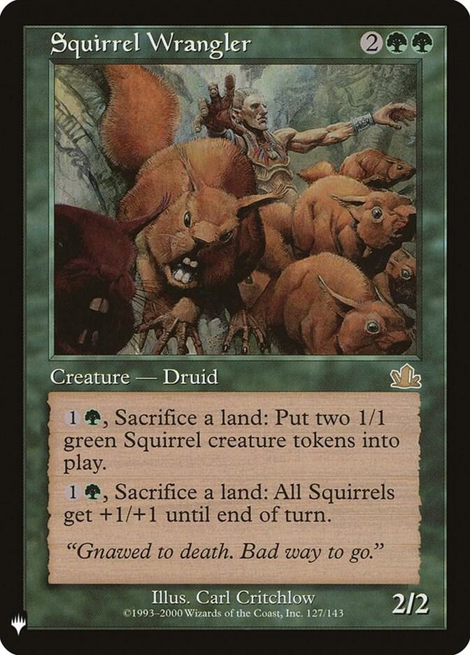Squirrel Wrangler - 127/143: The List Reprints
