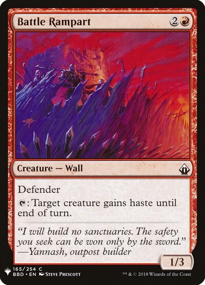 Battle Rampart - 165: The List Reprints