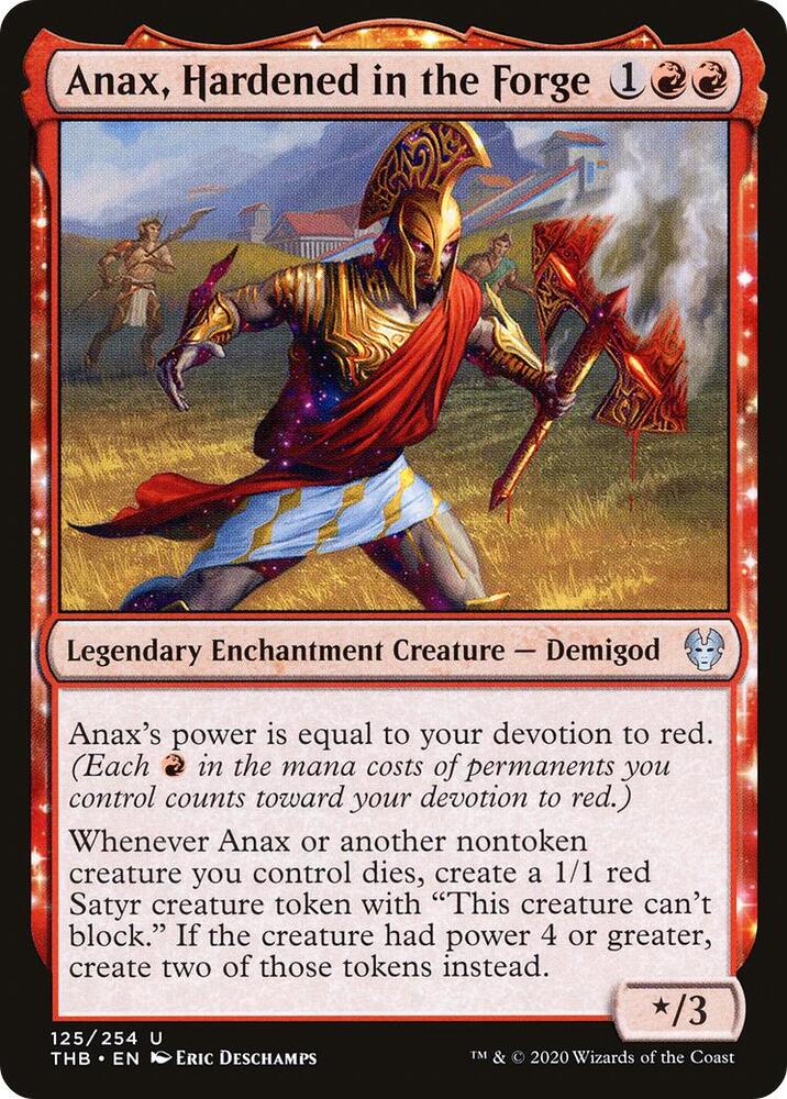 Anax, Hardened in the Forge - 125: Theros Beyond Death