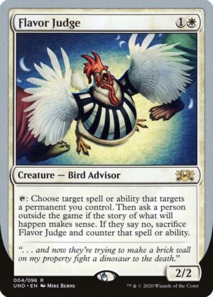 Flavor Judge - 4: Unsanctioned