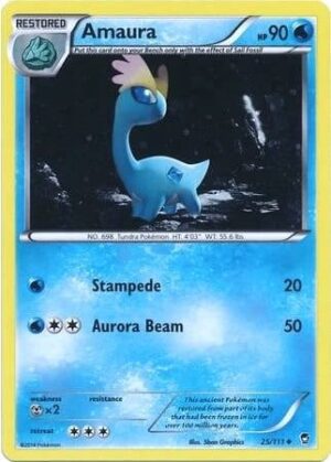 Amaura - 25/111 (Cosmos Holo) - 025/111: Miscellaneous Cards & Products (LP)