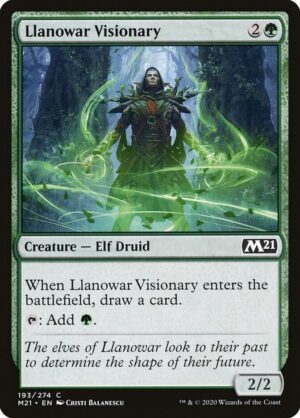 Llanowar Visionary - 193: Core Set 2021