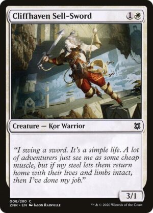 Cliffhaven Sell-Sword - 8: Zendikar Rising