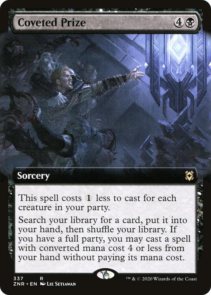 Coveted Prize (Extended Art) - 337: Zendikar Rising