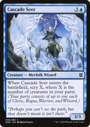 Cascade Seer - 48: Zendikar Rising
