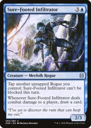 Sure-Footed Infiltrator - 83: Zendikar Rising