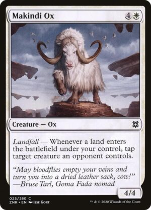 Makindi Ox - 25: Zendikar Rising
