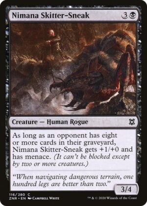 Nimana Skitter-Sneak - 116: Zendikar Rising