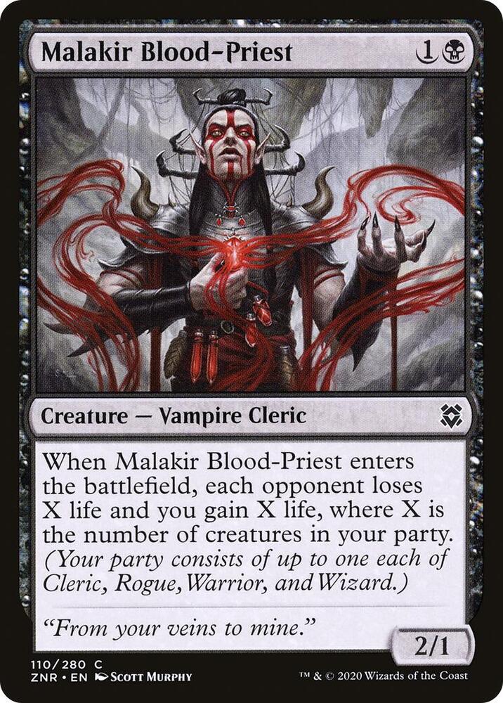 Malakir Blood-Priest - 110: Zendikar Rising