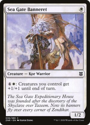 Sea Gate Banneret - 36: Zendikar Rising