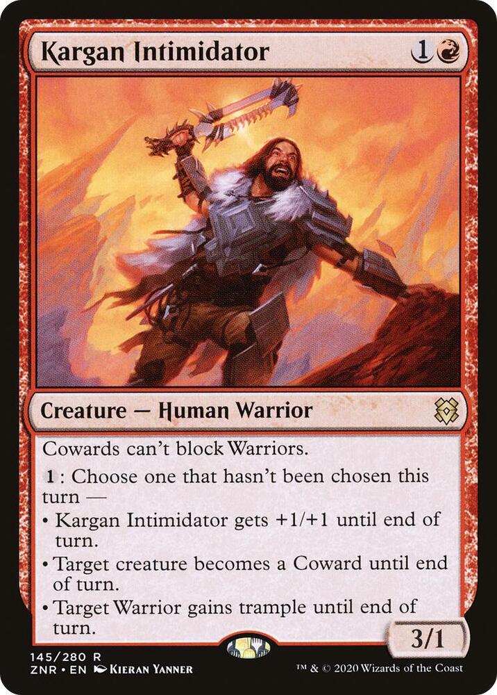 Kargan Intimidator - 145: Zendikar Rising