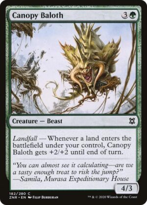 Canopy Baloth - 182: Zendikar Rising