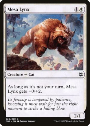 Mesa Lynx - 28: Zendikar Rising