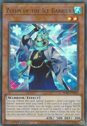 Zuijin of the Ice Barrier - SDFC-EN005: Structure Deck: Freezing Chains