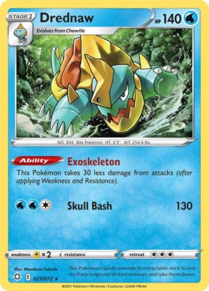 Drednaw - 027/072: Shining Fates