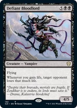 Defiant Bloodlord - 142: Commander 2021