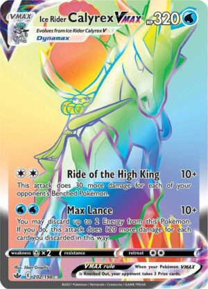 Ice Rider Calyrex VMAX (Secret) - 202/198: SWSH06: Chilling Reign