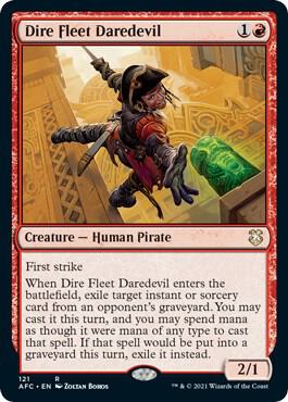 Dire Fleet Daredevil - 121: Commander: Adventures in the Forgotten Realms