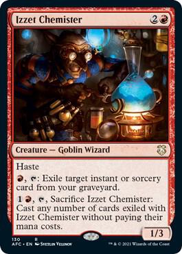 Izzet Chemister - 130: Commander: Adventures in the Forgotten Realms