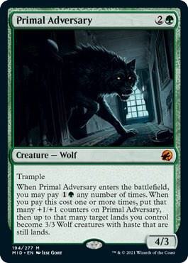 Primal Adversary - 194: Innistrad: Midnight Hunt