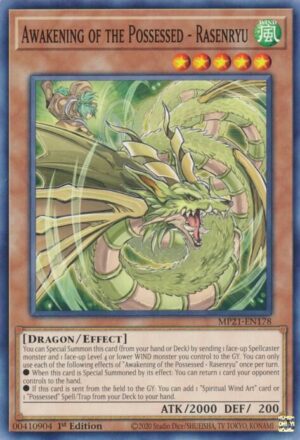 Awakening of the Possessed - Rasenryu - MP21-EN178: 2021 Tin of Ancient Battles