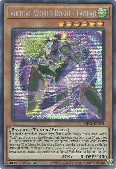 Virtual World Roshi - Laolao - MP21-EN174: 2021 Tin of Ancient Battles