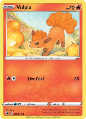 Vulpix (28) - 028/264: SWSH08: Fusion Strike