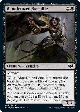 Bloodcrazed Socialite - 96: Innistrad: Crimson Vow