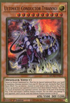 Ultimate Conductor Tyranno - MGED-EN014: Maximum Gold: El Dorado