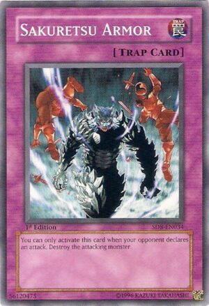 Sakuretsu Armor - SD8-EN034: Structure Deck: Lord of the Storm (MP)