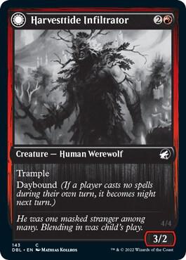 Harvesttide Infiltrator - 143: Innistrad: Double Feature