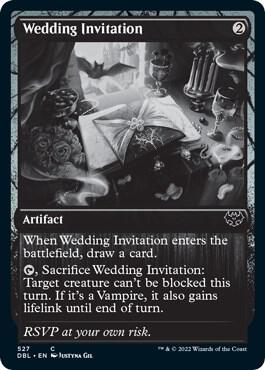Wedding Invitation - 527: Innistrad: Double Feature